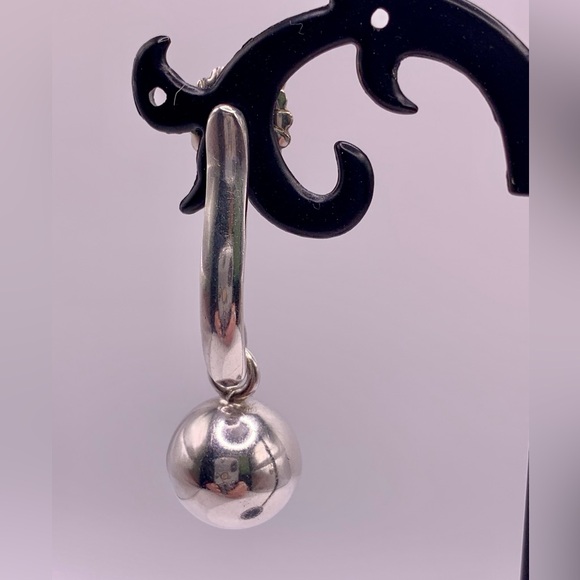 Silpada Sterling EXCLAMATION POINT Ball Post Earrings - Picture 6 of 16